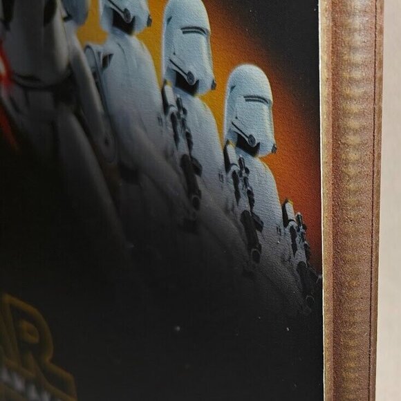 Star Wars Kylo Ren First Order Wood Wall Plaque 13"x19" | Used | Force Awakens - Picture 4 of 5